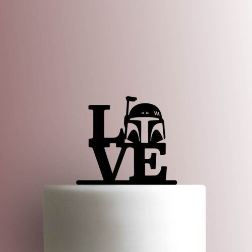 Star Wars - Boba Fett Love 225-B239 Cake Topper
