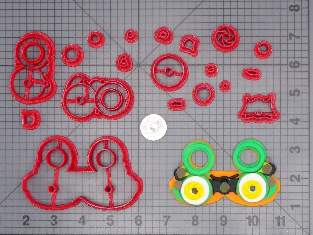 Steampunk Goggles 266-E569 Cookie Cutter Set