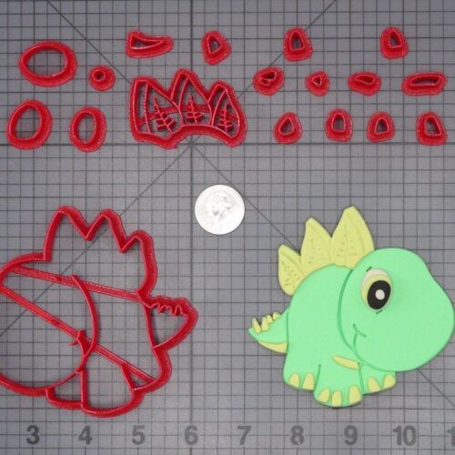 Stegosaurus Dinosaur Body 266-H185 Cookie Cutter Set