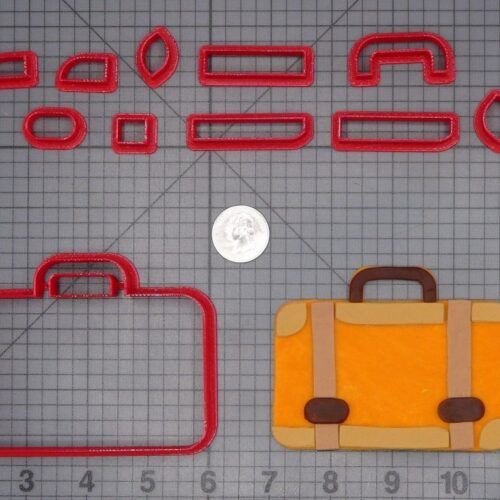 Suitcase 266-H159 Cookie Cutter Set