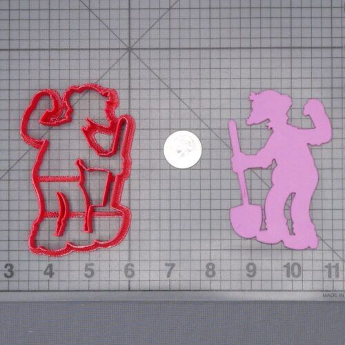 The Simpsons - Willie with Shovel Body 266-H419 Cookie Cutter