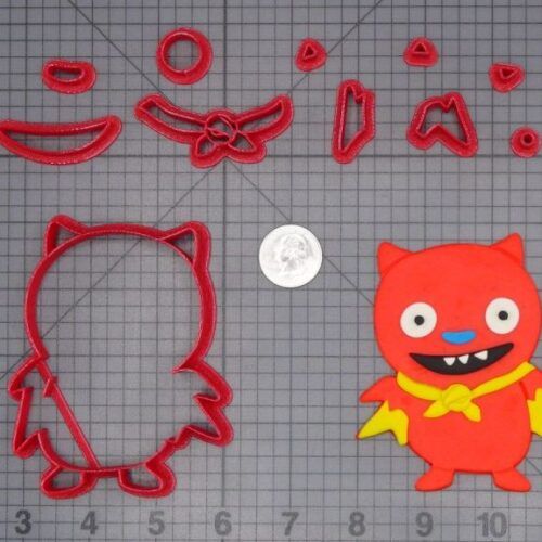UglyDolls - Lucky Bat with Cape Body 266-H115 Cookie Cutter Set