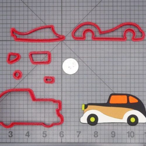 Vintage Car 266-H165 Cookie Cutter Set