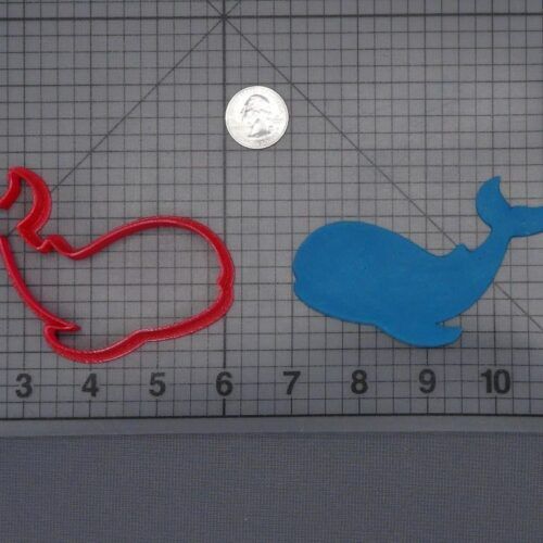 Whale 266-H427 Cookie Cutter Silhouette