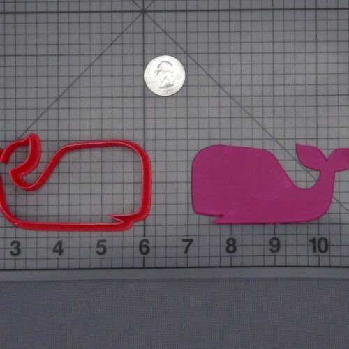 Whale 266-H458 Cookie Cutter Silhouette