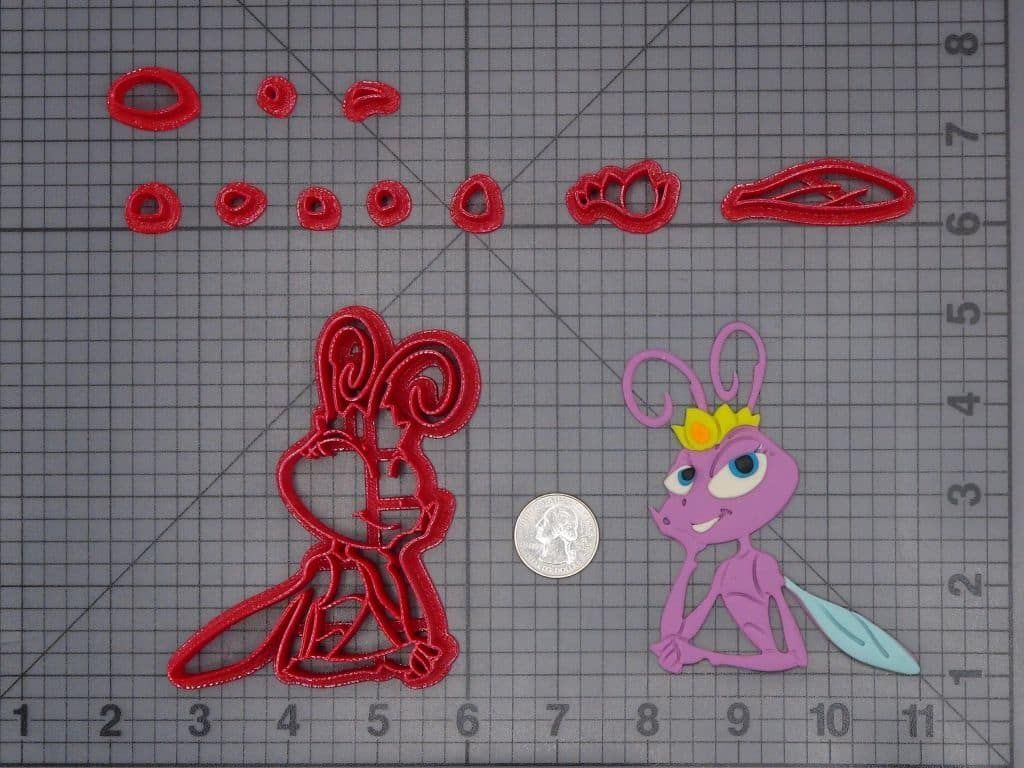 A Bugs Life - Princess Atta 266-H054 Cookie Cutter Set
