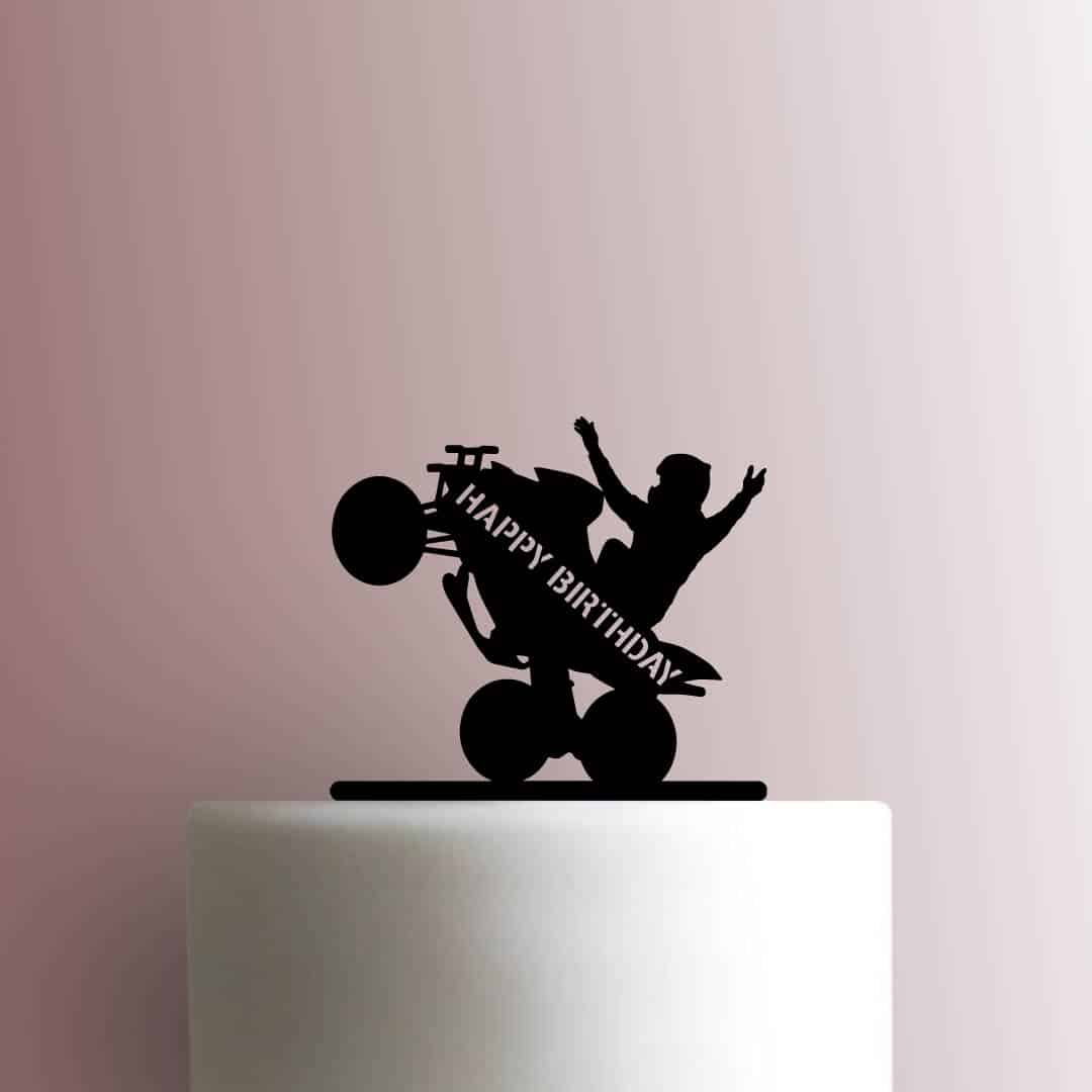 ATV Happy Birthday 225-B256 Cake Topper