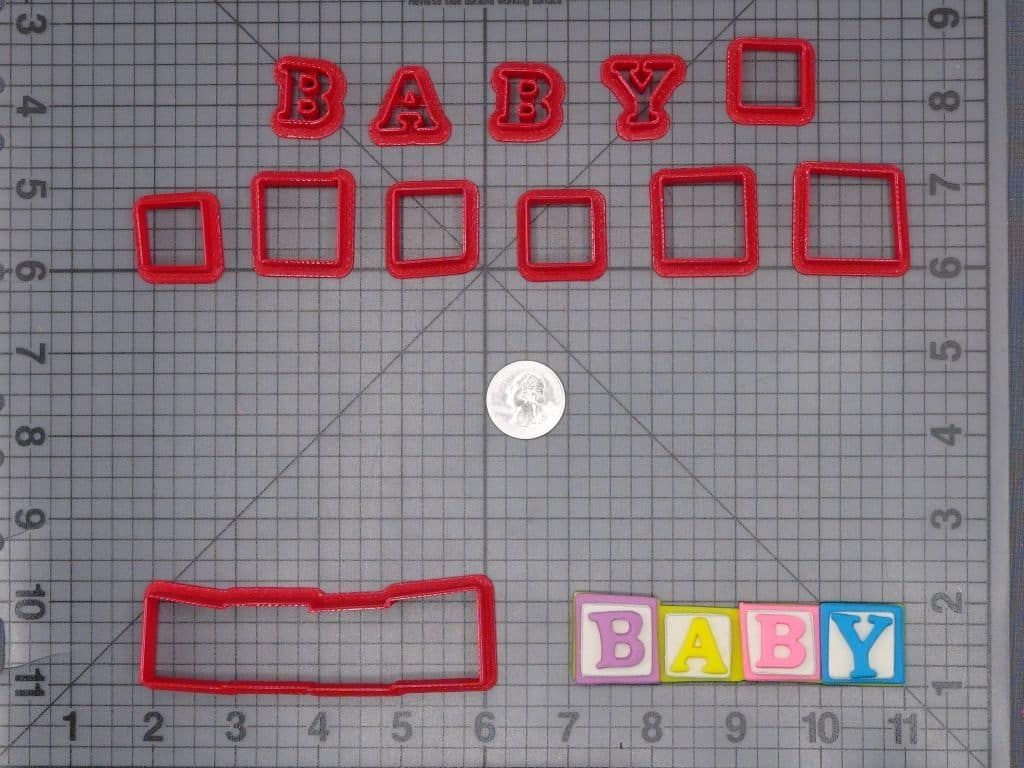 Baby Blocks 266-H257 Cookie Cutter Set