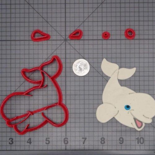 Beluga Whale 266-H658 Cookie Cutter Set