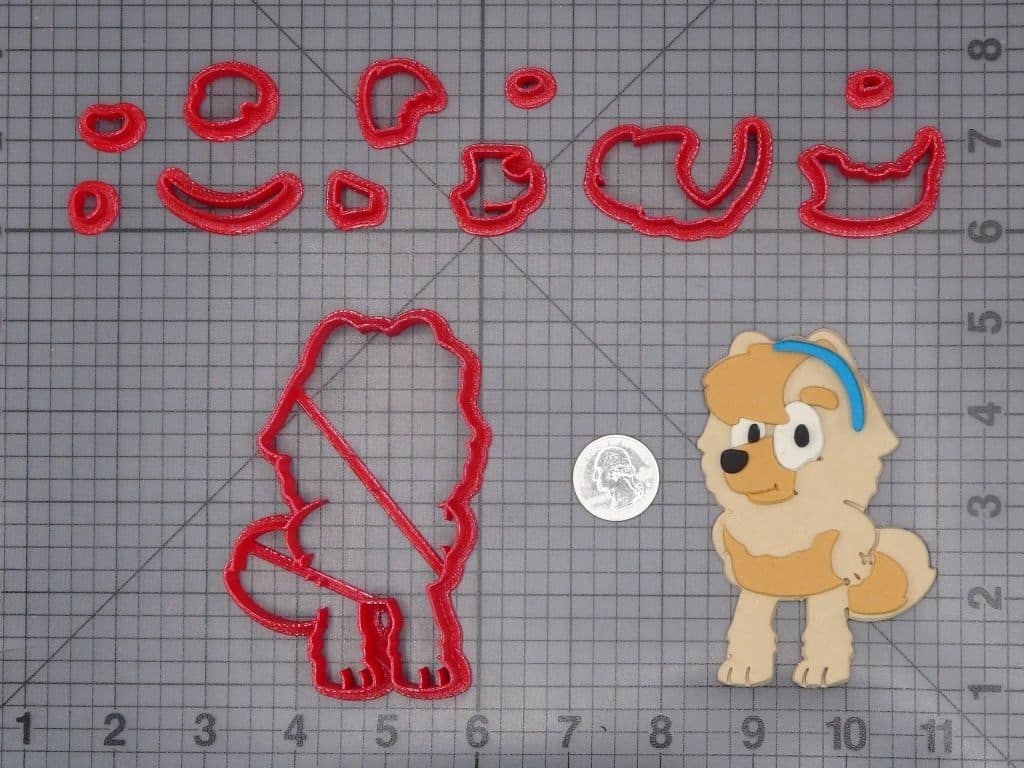 Bluey - Judo Body 266-H324 Cookie Cutter Set