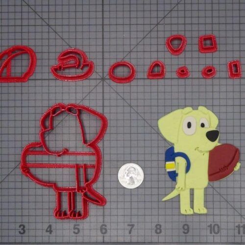 Bluey - Lucky Dog Body 266-H052 Cookie Cutter Set