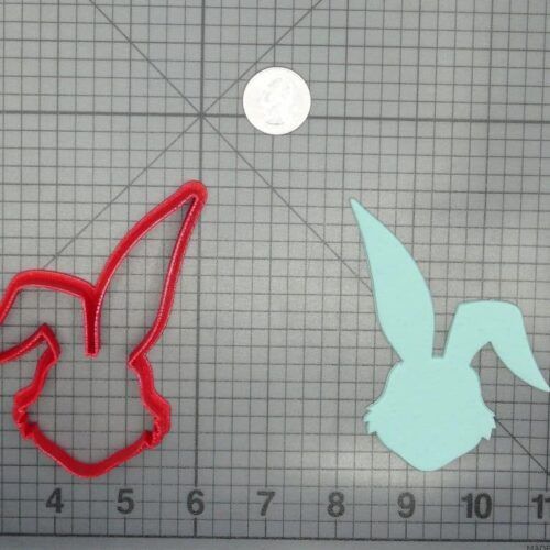 Bunny Head 266-D309 Cookie Cutter Silhouette