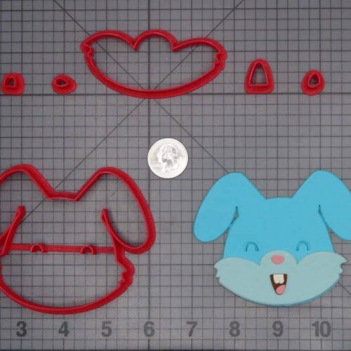 Bunny Head 266-H623 Cookie Cutter Set