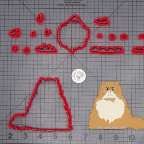 Cat Body 266-H069 Cookie Cutter Set