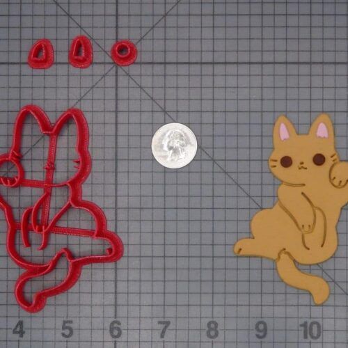 Cat Body 266-H559 Cookie Cutter Set
