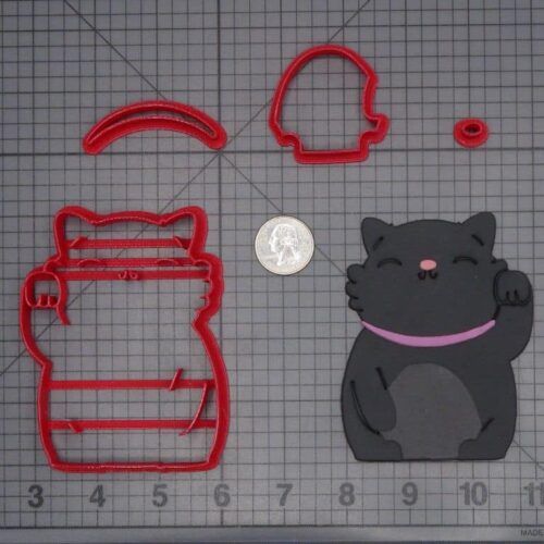 Cat Body 266-H657 Cookie Cutter Set