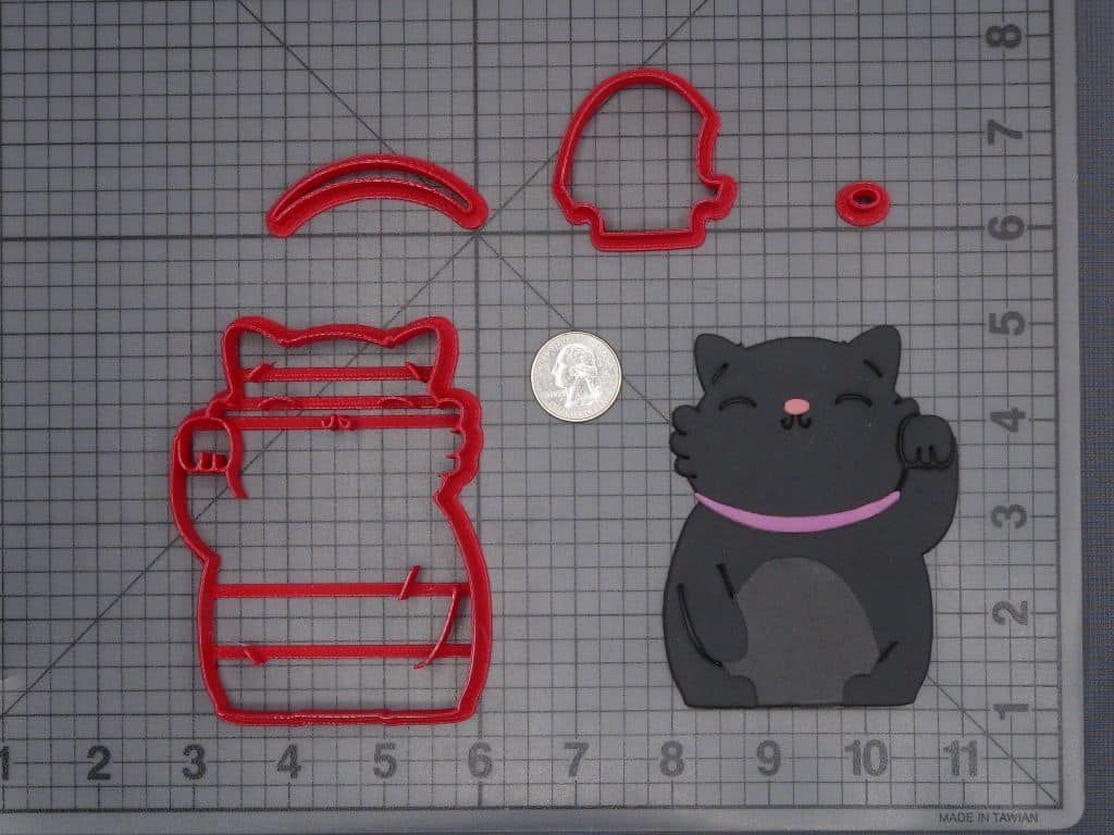Cat Body 266-H657 Cookie Cutter Set