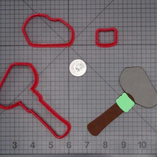 Caveman Hammer 266-H627 Cookie Cutter Set