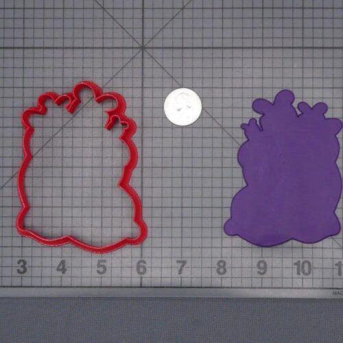 Christmas - Bag of Presents 266-H774 Cookie Cutter Silhouette