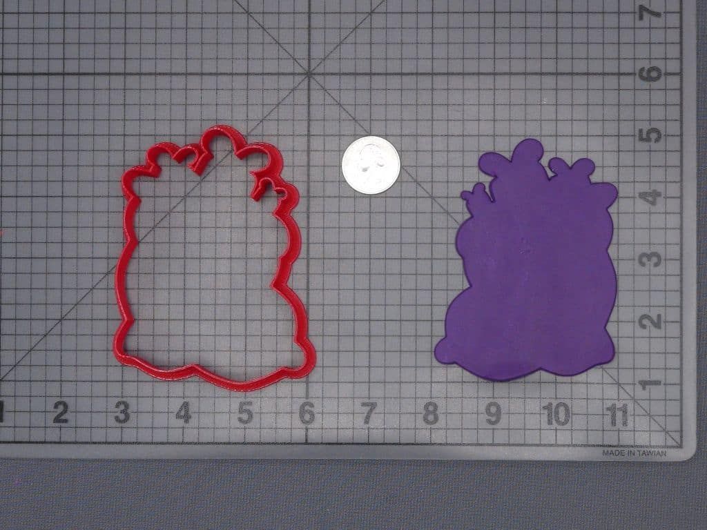 Christmas - Bag of Presents 266-H774 Cookie Cutter Silhouette