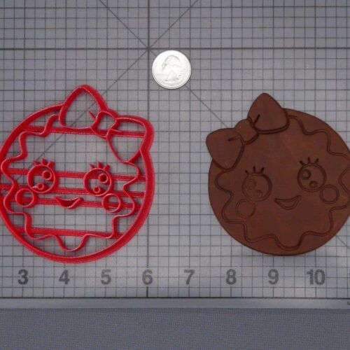 Christmas - Gingerbread Girl Head 266-H742 Cookie Cutter
