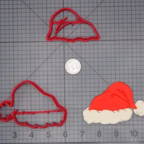 Christmas - Santa Hat 266-H729 Cookie Cutter Set