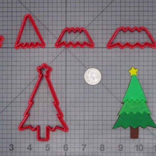 Christmas - Tree 266-H730 Cookie Cutter Set