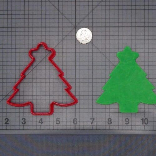 Christmas Tree 266-I122 Cookie Cutter Silhouette