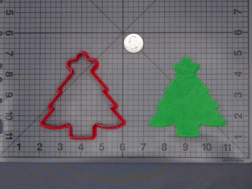 Christmas Tree 266-I122 Cookie Cutter Silhouette