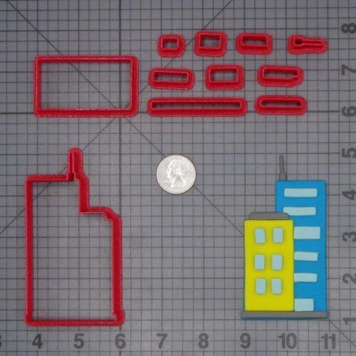 City Buildings 266-H073 Cookie Cutter Set