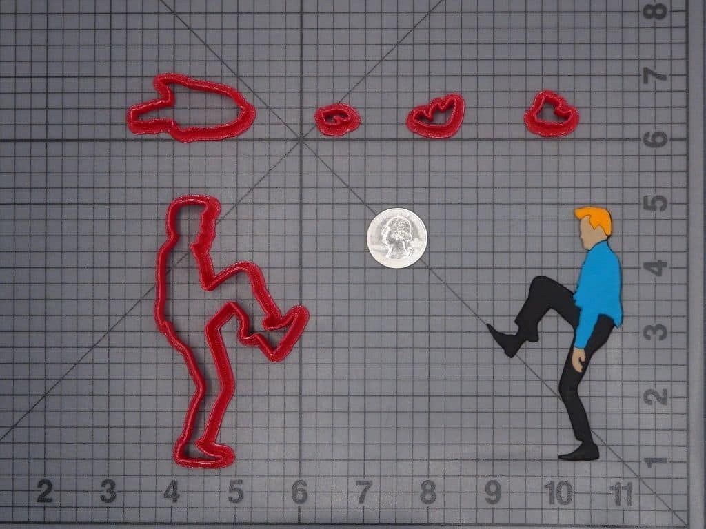 Conan O Brien Body 266-H676 Cookie Cutter Set