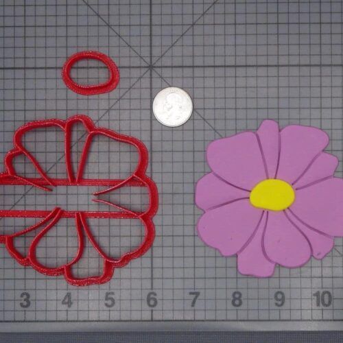 Cosmos Flower 266-H592 Cookie Cutter Set