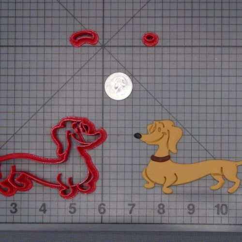Curious George - Hundley Dog Body 266-H650 Cookie Cutter Set