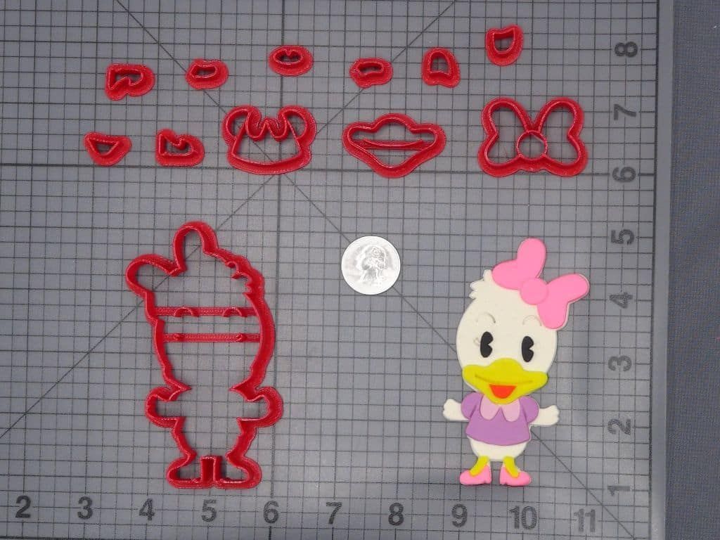 Daisy Duck Body 266-G792 Cookie Cutter Set