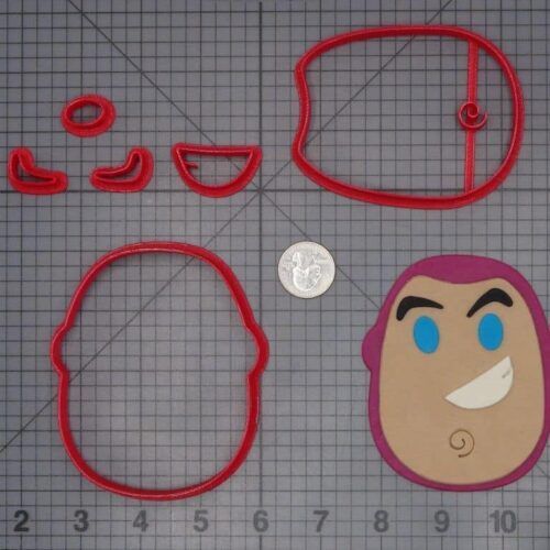 Disney Emoji - Toy Story - Buzz Lightyear Head 266-H570 Cookie Cutter Set