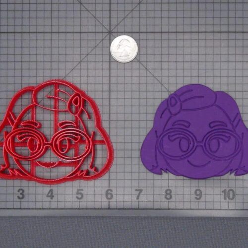 Disney Emoji - Turning Red - Meilin Head 266-H743 Cookie Cutter