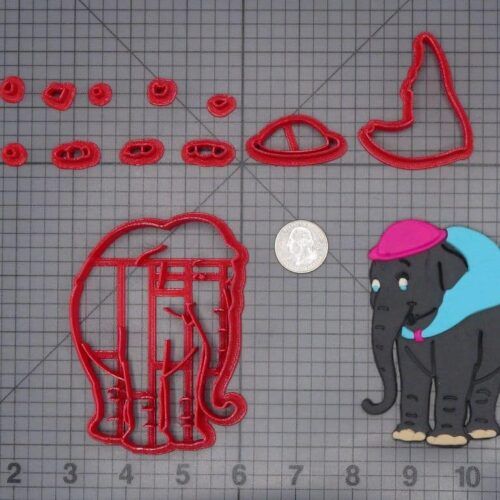 Dumbo - Mrs Jumbo Elephant Body 266-H056 Cookie Cutter Set