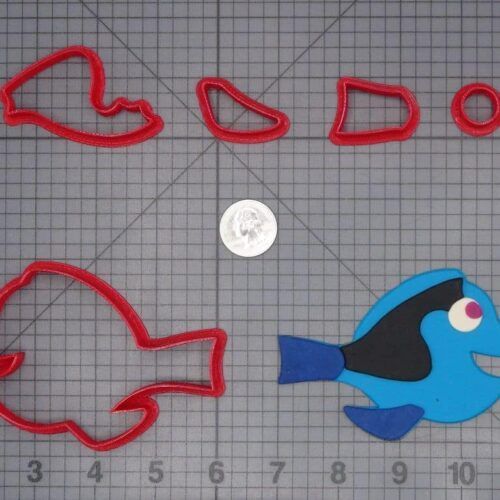 Finding Nemo - Dory Fish 266-H607 Cookie Cutter Set