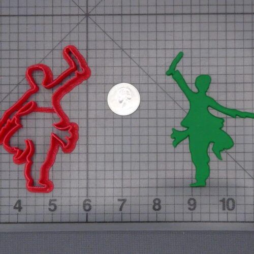 Garba Dancer 266-H315 Cookie Cutter Silhouette