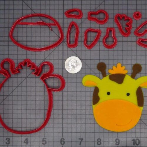 Giraffe Head 266-H231 Cookie Cutter Set