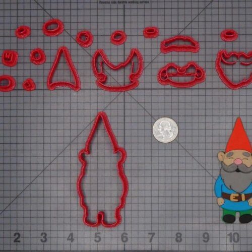 Gnome Body 266-H308 Cookie Cutter Set