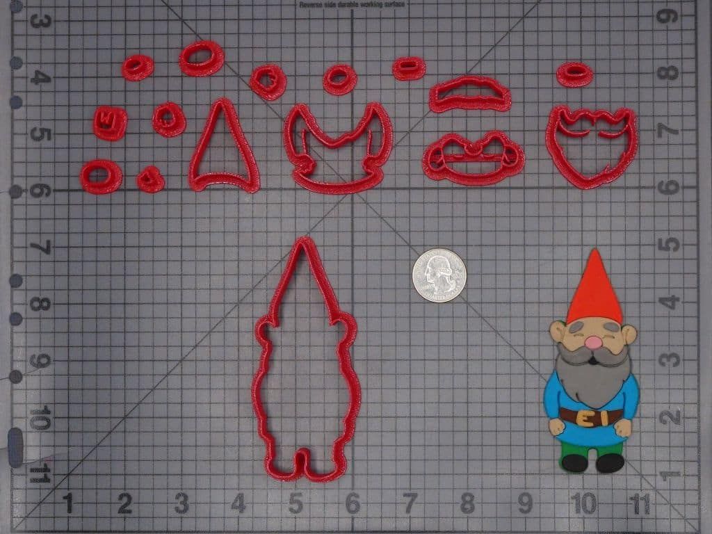 Gnome Body 266-H308 Cookie Cutter Set