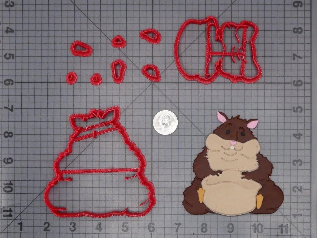 Hamster Body 266-H263 Cookie Cutter Set
