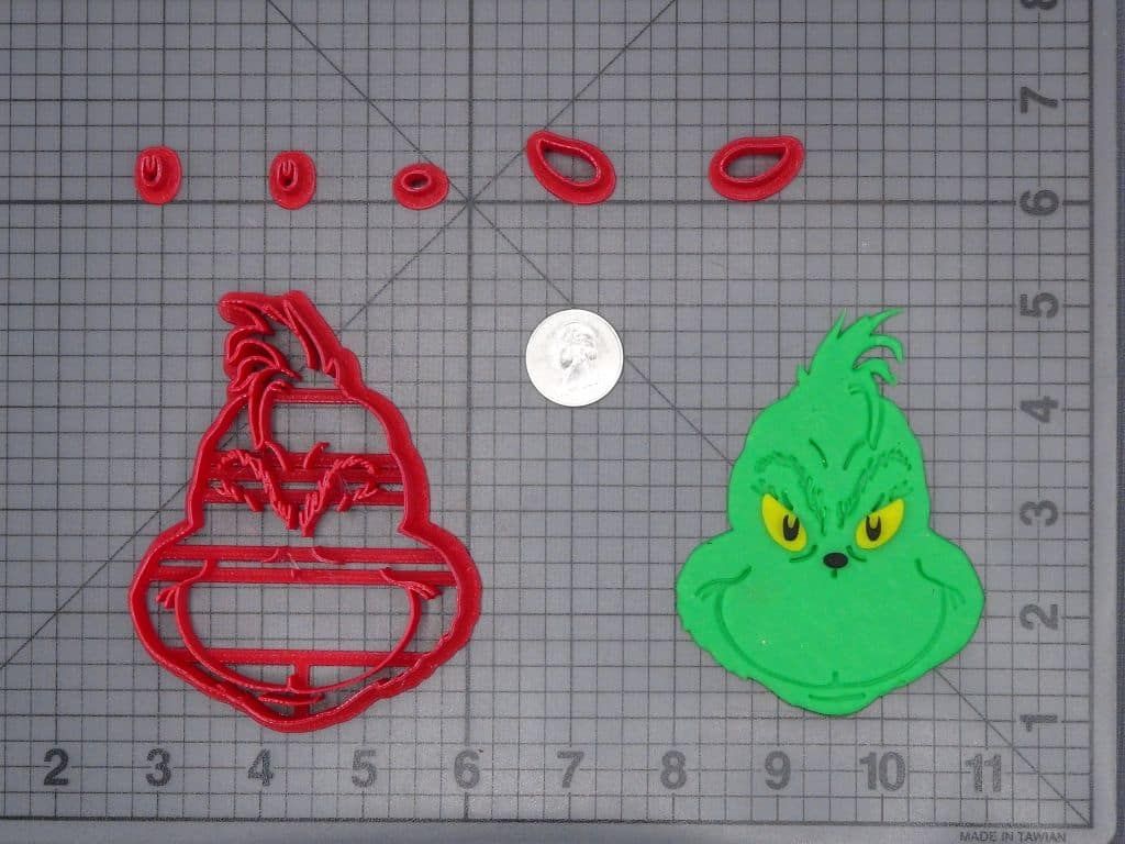 How the Grinch Stole Christmas - Grinch Head 266-H719 Cookie Cutter Set