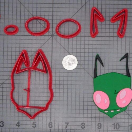 Invader Zim - Zim Head 266-H334 Cookie Cutter Set