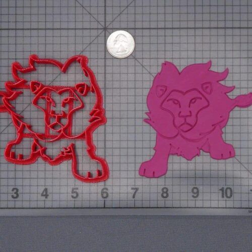 Lion Body 266-H389 Cookie Cutter
