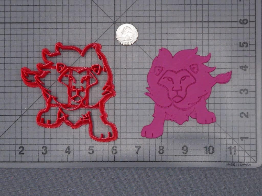 Lion Body 266-H389 Cookie Cutter