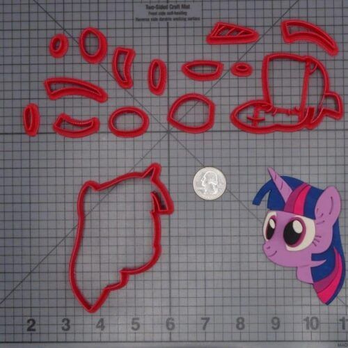 My Little Pony - Twilight Sparkle Head 266-H293 Cookie Cutter Set