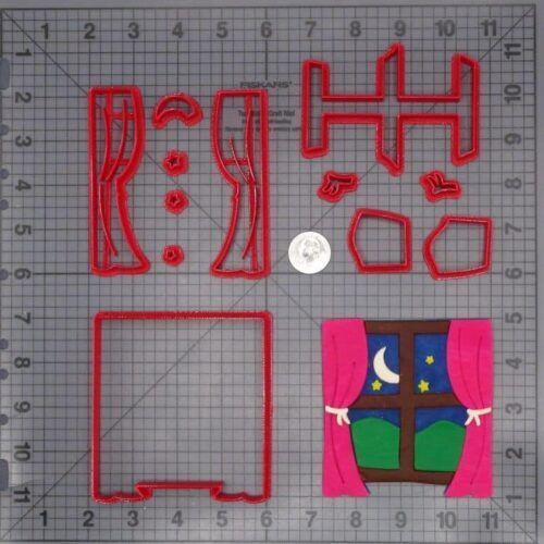 Night Time Window 266-H342 Cookie Cutter Set