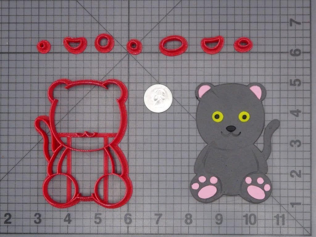 Panther Body 266-H253 Cookie Cutter Set